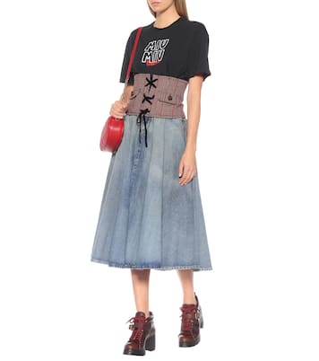 Stivaletti in pelle | Miu Miu