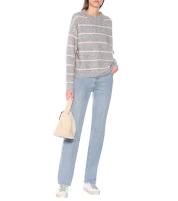 Striped wool-blend sweater | Acne Studios