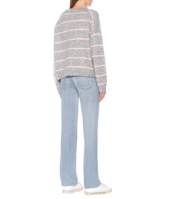 Striped wool-blend sweater | Acne Studios