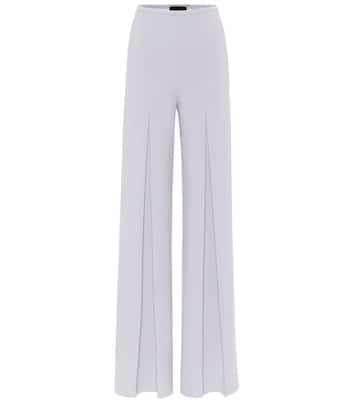 Pantalon ample en crêpe de laine | Roland Mouret