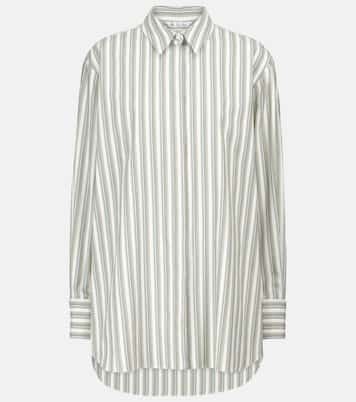 Camicia Desiree in cotone a righe | Loro Piana