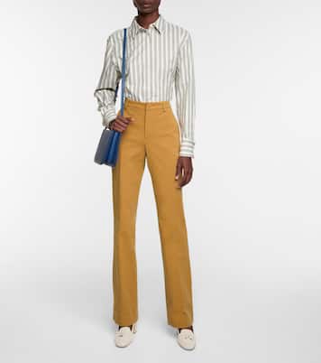 Camicia Desiree in cotone a righe | Loro Piana
