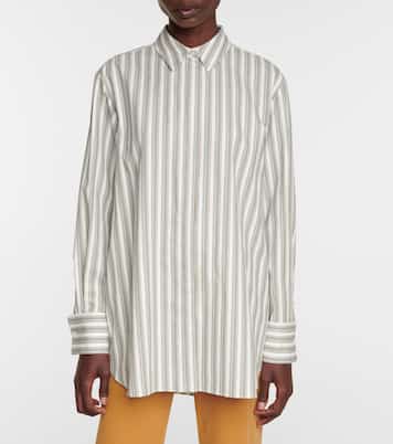 Camicia Desiree in cotone a righe | Loro Piana