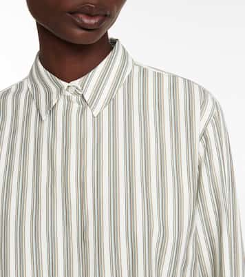 Camicia Desiree in cotone a righe | Loro Piana
