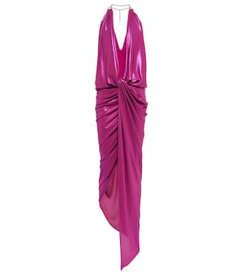 Maxikleid aus Lamé | The Attico