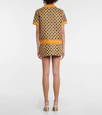 Leather polo top | Dodo Bar Or