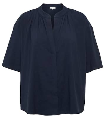 Bluse aus einem Leinengemisch | Vince