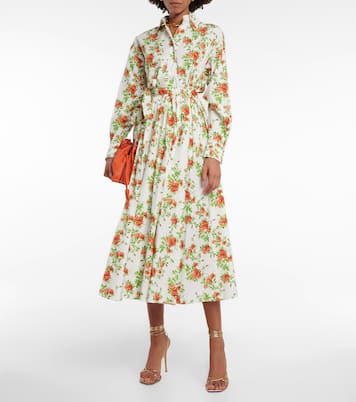 Bayleigh floral cotton poplin shirt | Emilia Wickstead