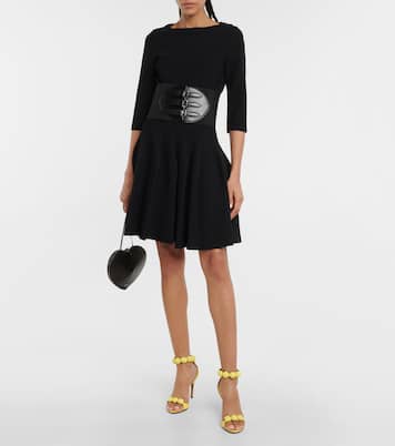 La Bombe 90 suede sandals | Alaïa