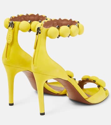 La Bombe 90 suede sandals | Alaïa