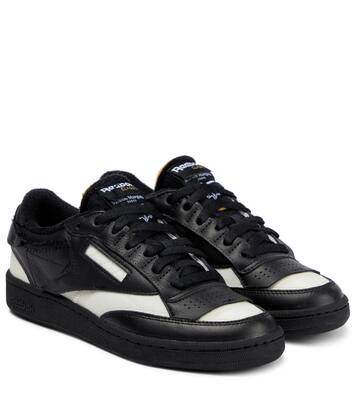 x Reebok Club C Memory Of leather sneakers | Maison Margiela