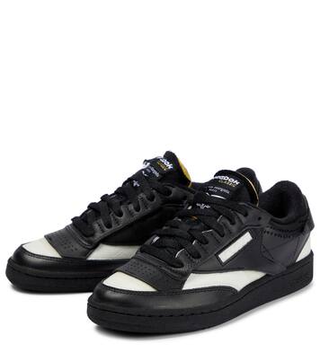 x Reebok Club C Memory Of leather sneakers | Maison Margiela