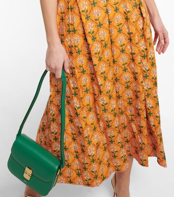 Mambo cotton poplin midi dress | Agua by Agua Bendita