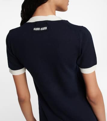 Miniabito in cashmere | Miu Miu