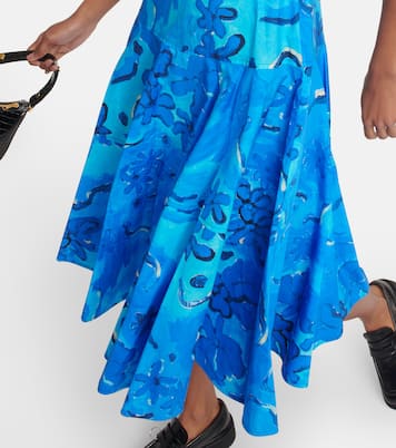 Printed cotton midi dress | Marni
