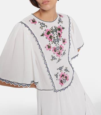 Sinezia embroidered midi dress | Isabel Marant