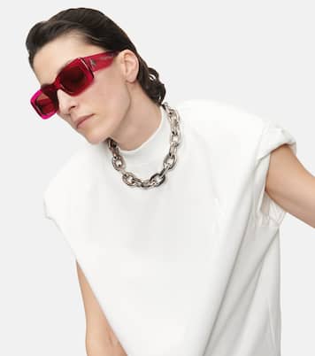 x Linda Farrow - Occhiali da sole Marfa | The Attico