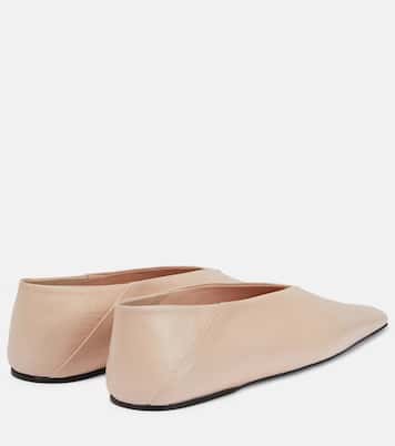 Ballerinas aus Leder | Jil Sander