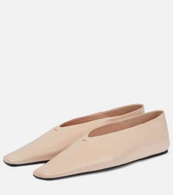 Ballerinas aus Leder | Jil Sander