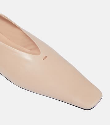 Ballerinas aus Leder | Jil Sander