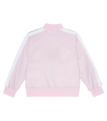 Logo Lurex® track jacket | Palm Angels Kids