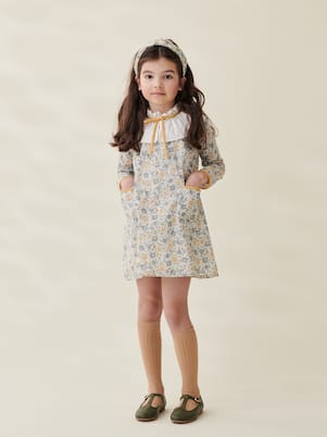 Robe Odisea en coton à fleurs | La Coqueta