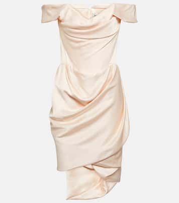 Bridal Nova Cora crêpe satin minidress | Vivienne Westwood
