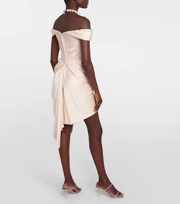 Bridal Nova Cora crêpe satin minidress | Vivienne Westwood