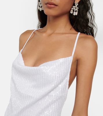 Maxikleid mit Pailletten | Rotate