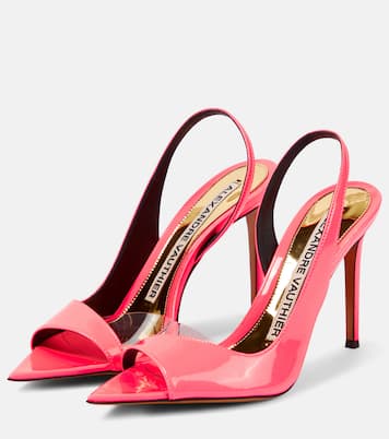 Sandales en cuir verni et PVC | Alexandre Vauthier