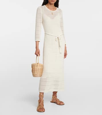 Abito midi Ginger in maglia a coste | Zimmermann