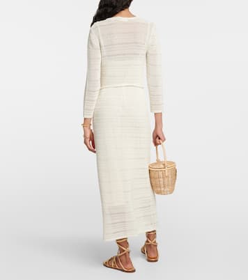 Abito midi Ginger in maglia a coste | Zimmermann