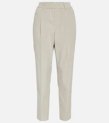 Gerade Hose aus Cord | Brunello Cucinelli