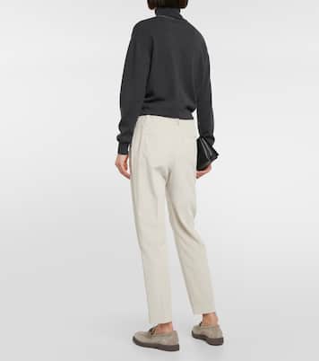 Gerade Hose aus Cord | Brunello Cucinelli