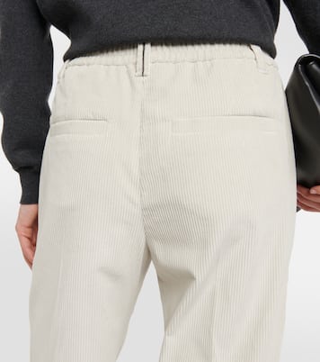 Gerade Hose aus Cord | Brunello Cucinelli