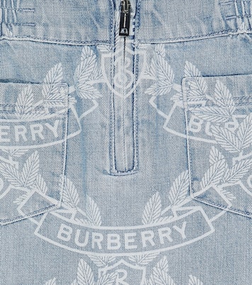 تنورة من الدنيم Oak leaf crest | Burberry Kids