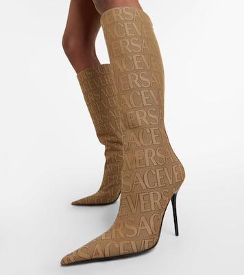 Botas altas Versace Allover | Versace