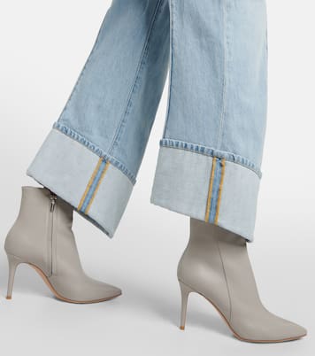 Levy 85 leather ankle boots | Gianvito Rossi