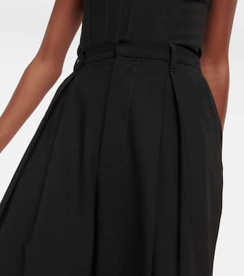 Pantalon ample en laine mélangée | Giuseppe di Morabito