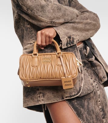 Tote Arcadie aus Matelassé-Leder | Miu Miu