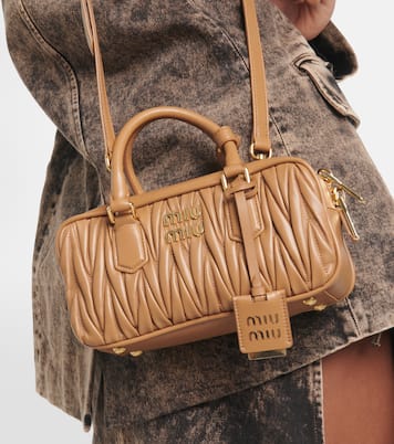 Tote Arcadie aus Matelassé-Leder | Miu Miu