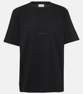 Camiseta de algodón oversized | Saint Laurent