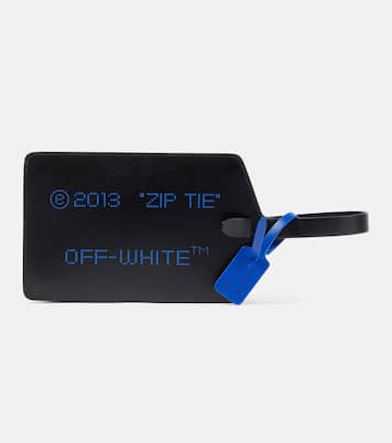 Clutch Zip Tie Medium in pelle | Off-White