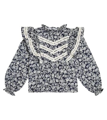 Camicia Adelaine in cotone con stampa | The New Society