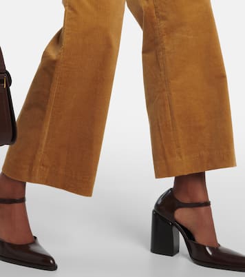 Dova cropped corduroy pants | Veronica Beard