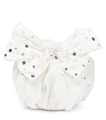 Sac Bowette en satin à ornements | Tutu Du Monde