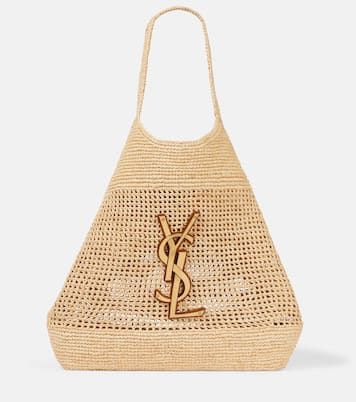 Cabas Icare en raphia | Saint Laurent