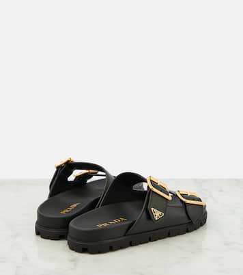 Sandalen aus Leder | Prada