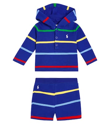 Bebé - set de sudadera y shorts de mezcla de algodón | Polo Ralph Lauren Kids
