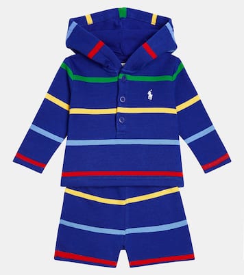 Bebé - set de sudadera y shorts de mezcla de algodón | Polo Ralph Lauren Kids